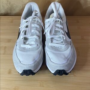 Nike White and Black Athletic Shoes